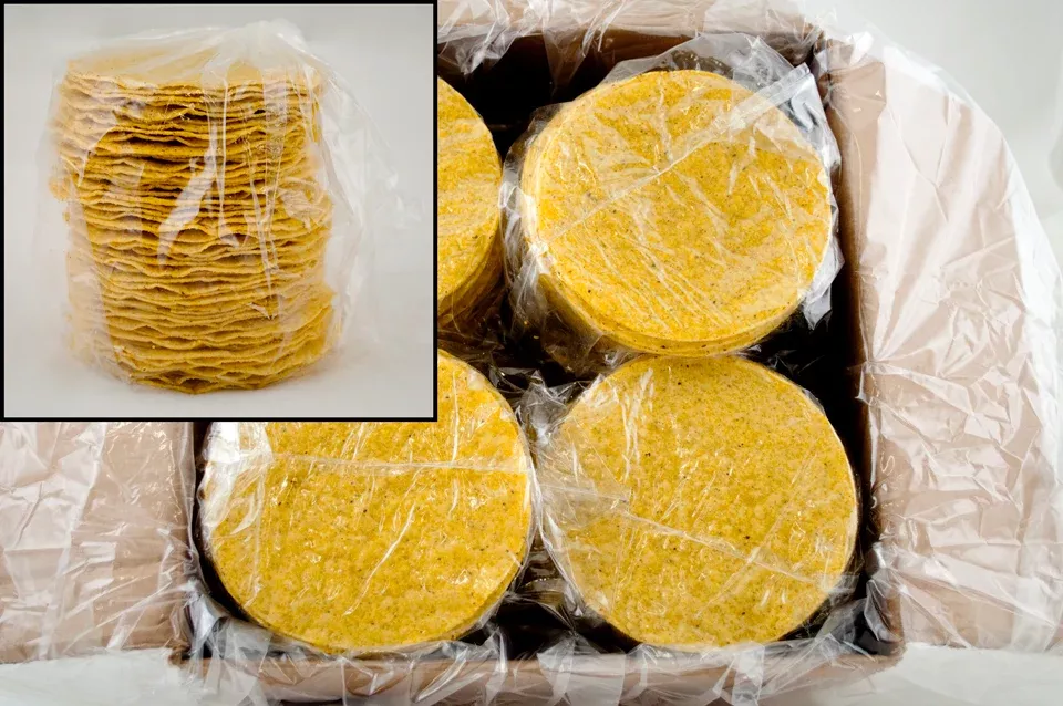 General Mills Pancho Villa Tostada Shells Bulk 4.86 Pound Each - 1 Per Case