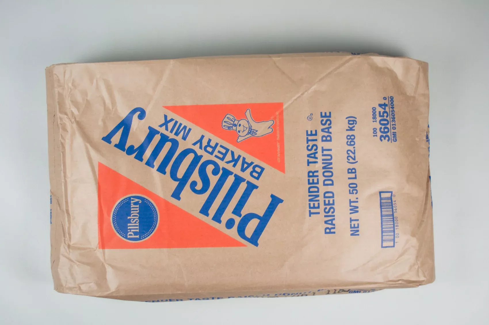 General Mills Pillsbury Donut Mix Tender Taste Raised 50 Pound Each - 1 Per Case