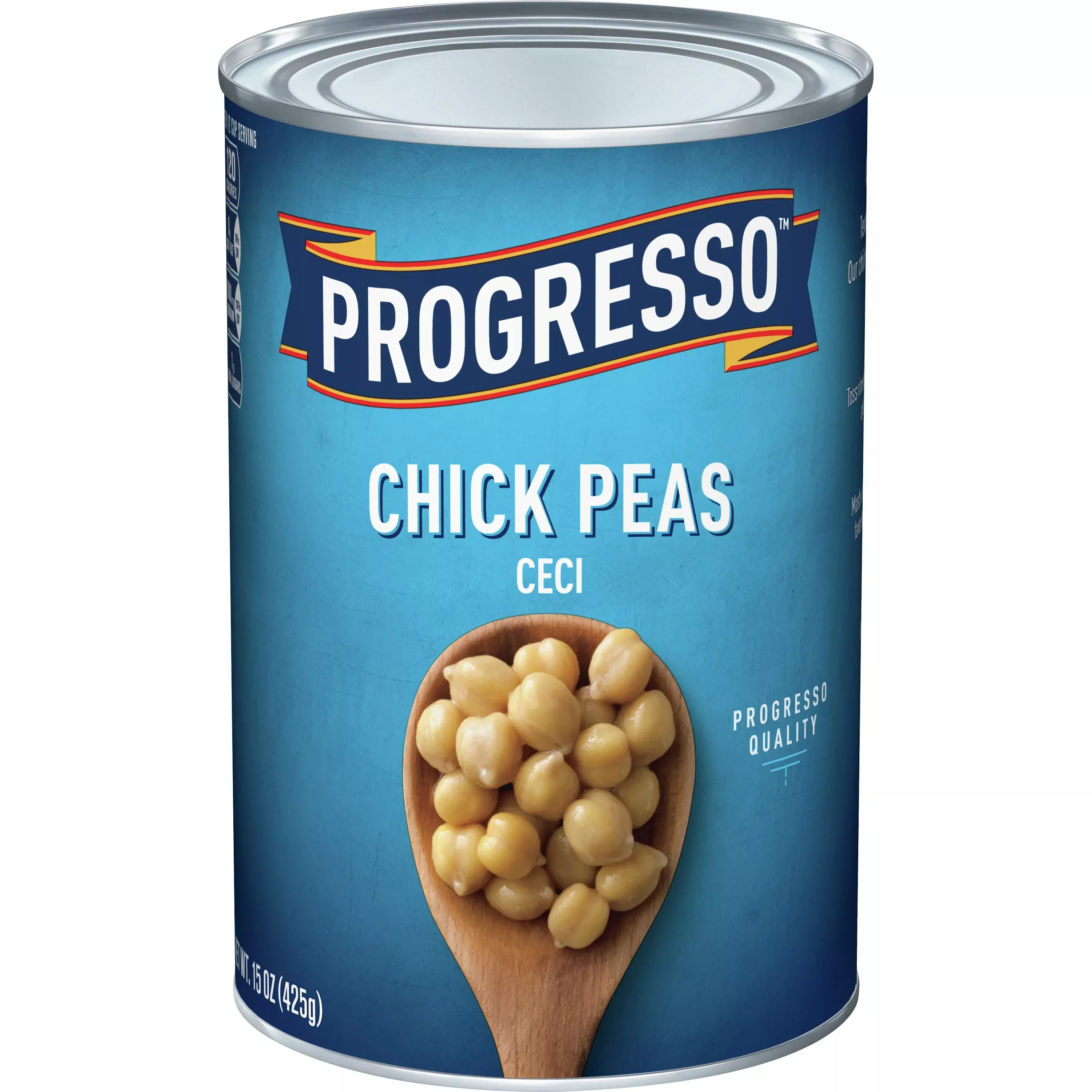 General Mills Progresso Canned Vegetables Chick Peas 15 Ounce Size - 24 Per Case