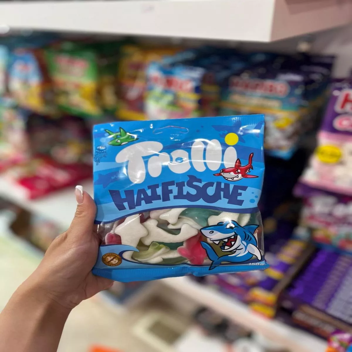 (GERMANY) TROLLI HAIFISCHE – 150G