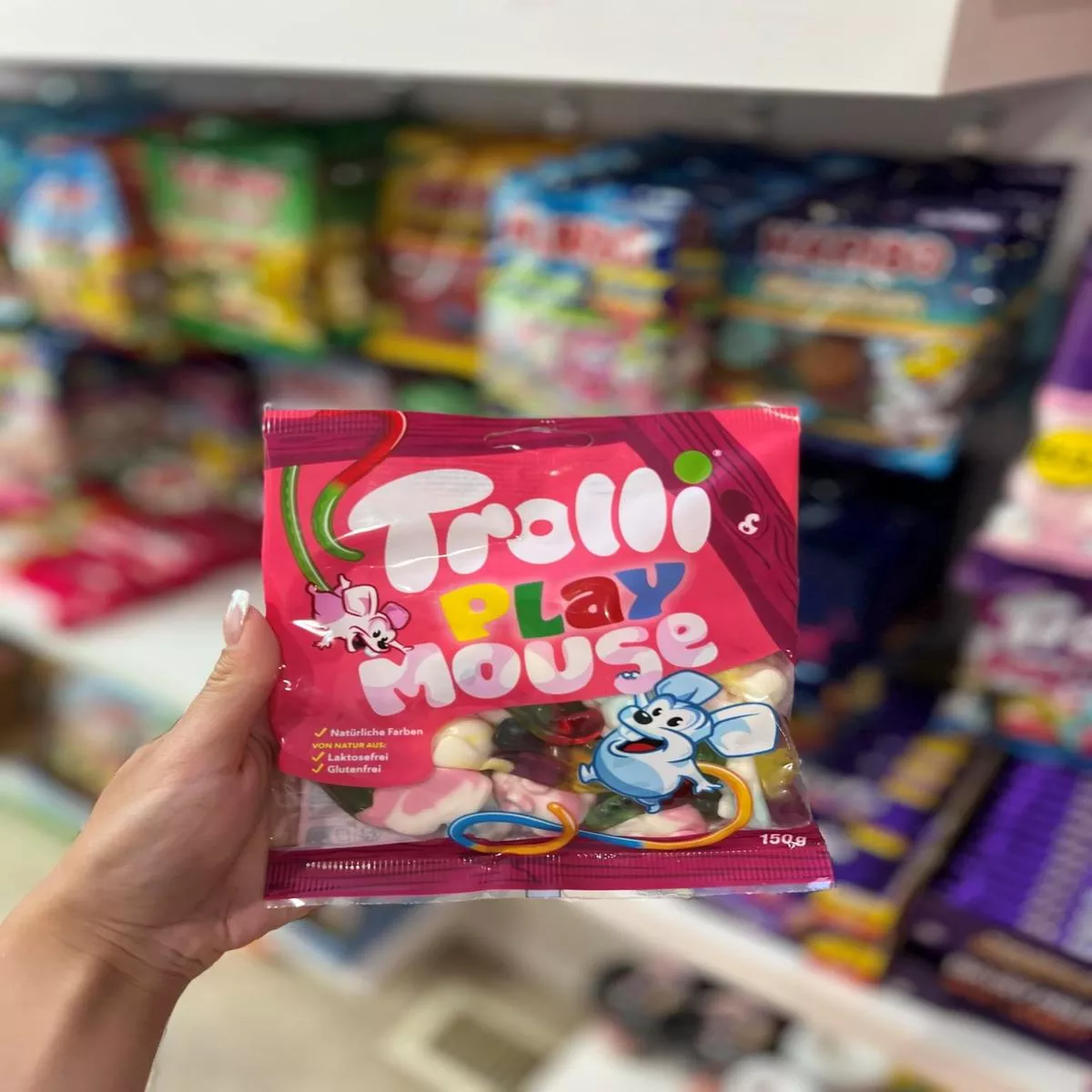 (GERMANY) TROLLI PLAY MOUSE – 150G