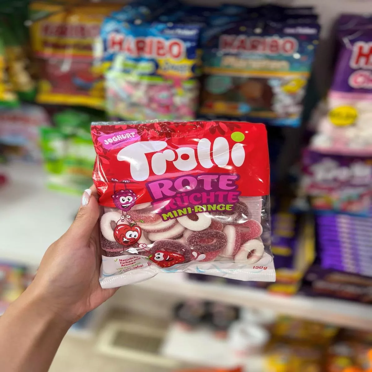(GERMANY) TROLLI ROTE FRUCHTE MINI RING – 150G