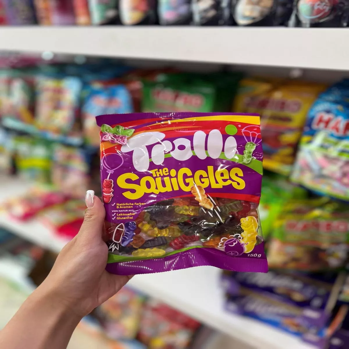 (GERMANY) TROLLI THE SQUIGGLES – 150G