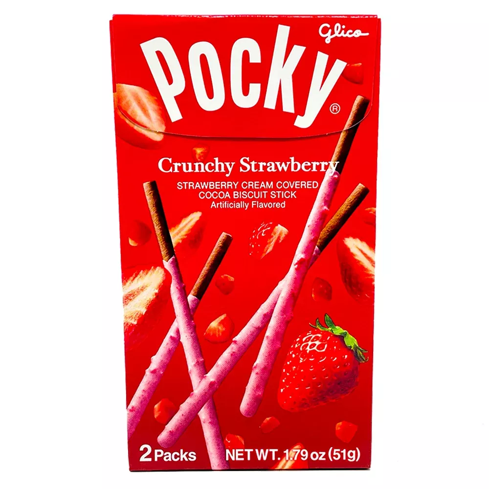 Glico Pocky Crunchy Strawberry - 1.79oz