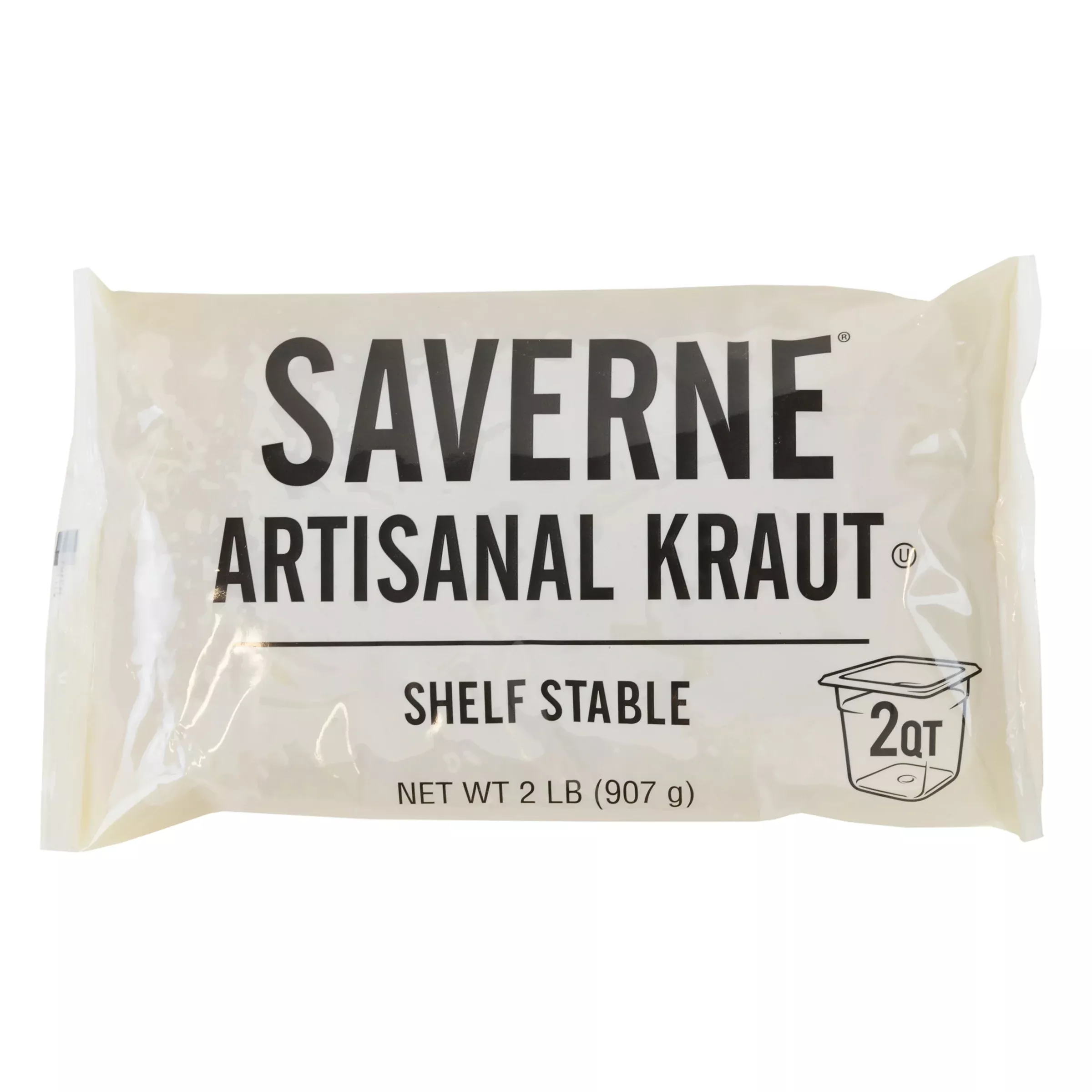 Glk Sauerkraut Saverne Kraut Shelf Stable Poly 2 Pound Each - 12 Per Case