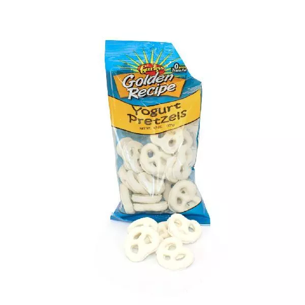 Gurley's Foods Golden Recipe Yogurt Pretzels 4.5 Ounce Size - 8 Per Case