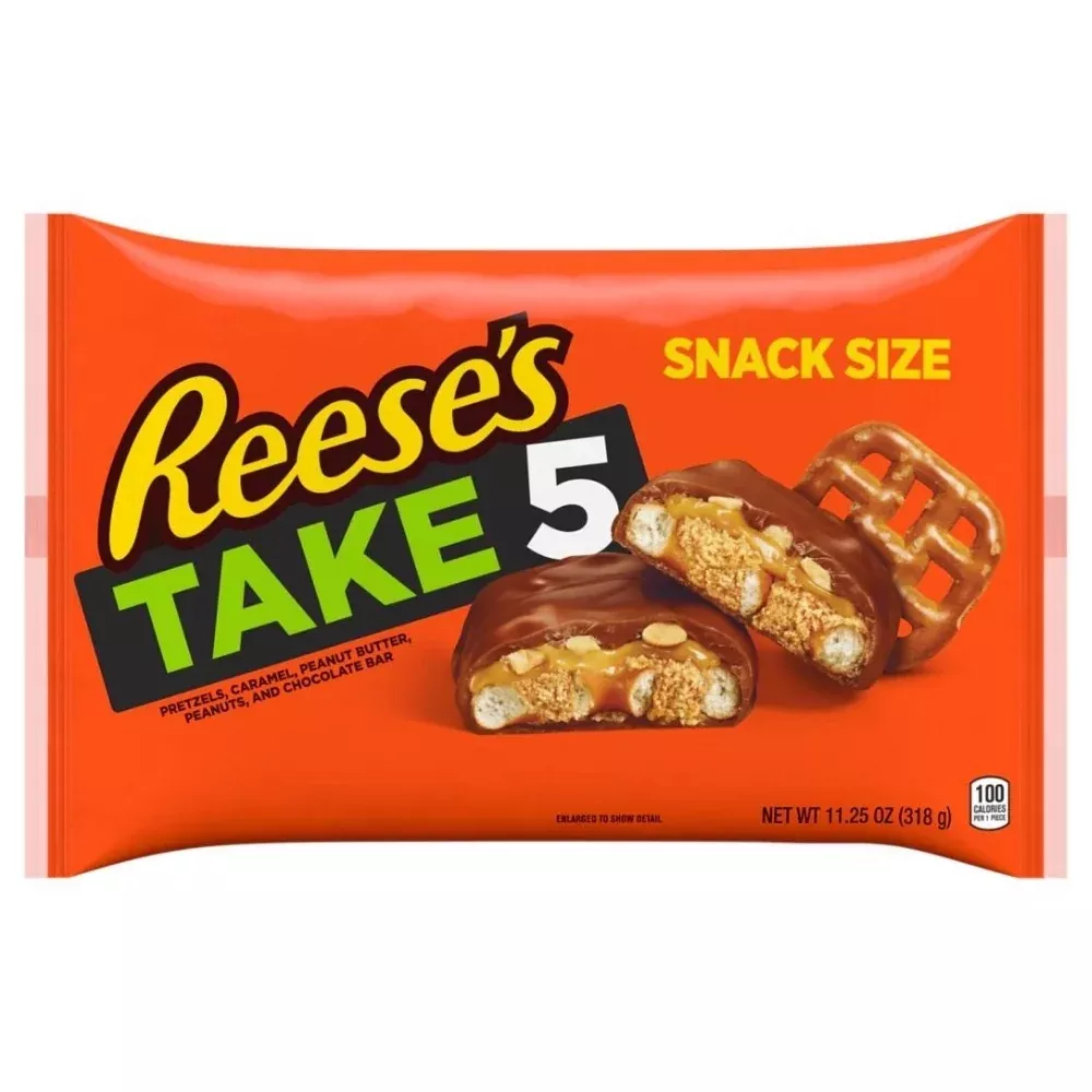 Halloween Reese's Take 5 Snack Size - 11.25oz