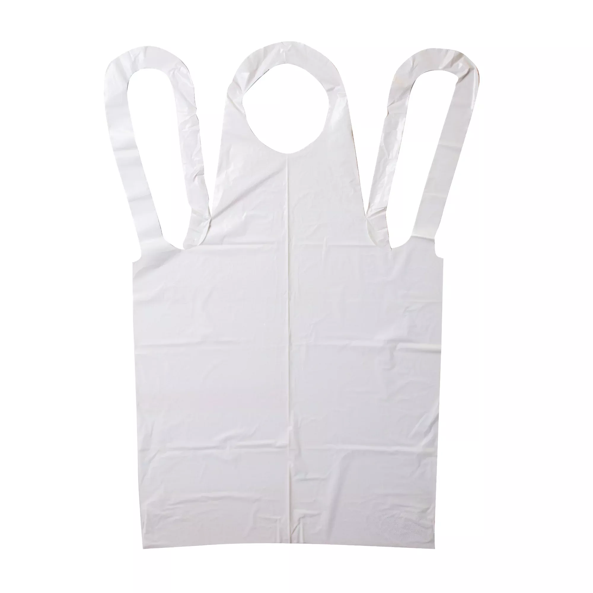 Handgards Neatgards Heavy Duty Smooth White Poly Apron 1 - 100 - 100 Each - 100 Per Case