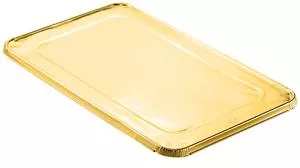 Handi-foil Of America Gold Foil Lid Full Steam Table 1 Each - 50 Per Case