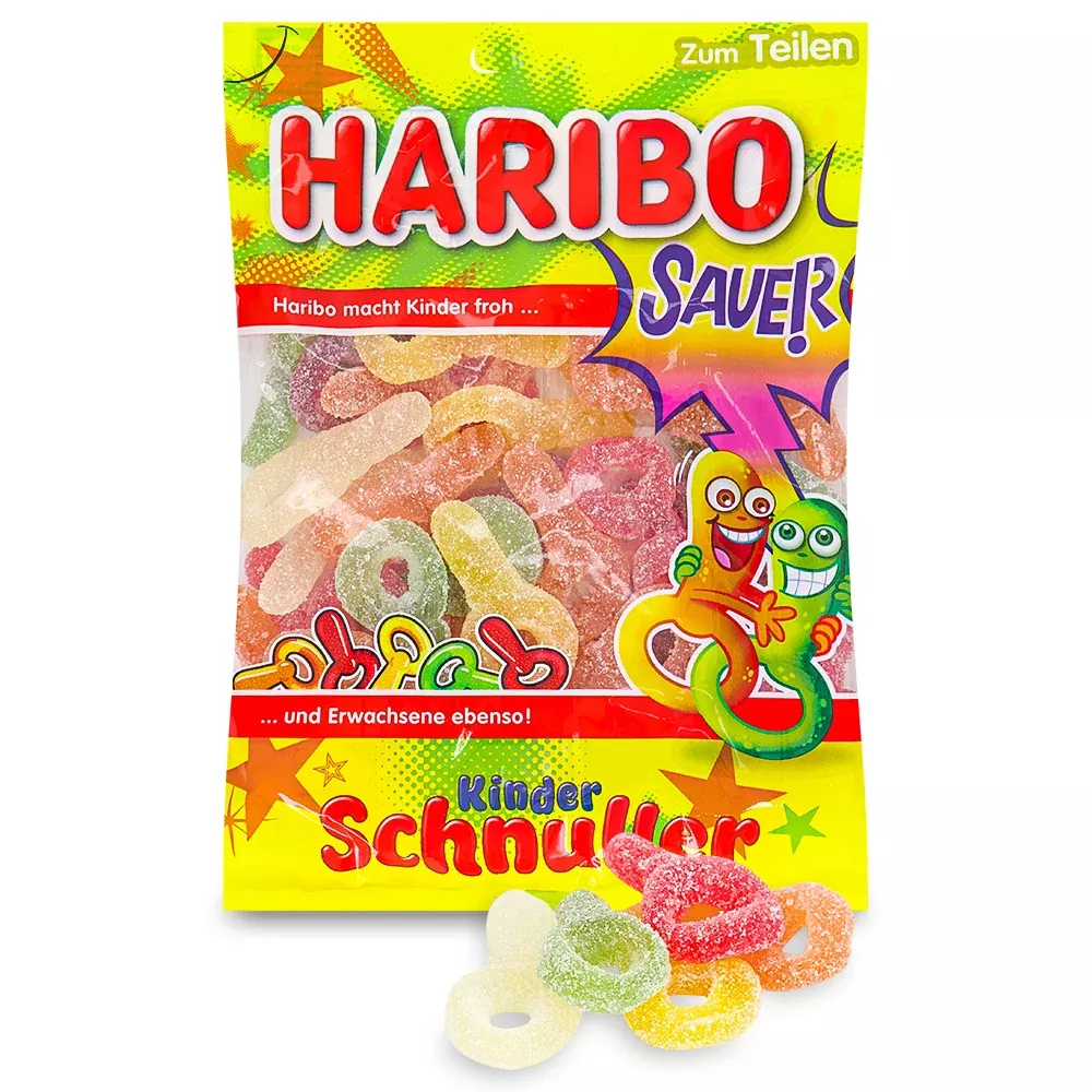 Haribo Euro Saure Kinder Schnuller - 200g