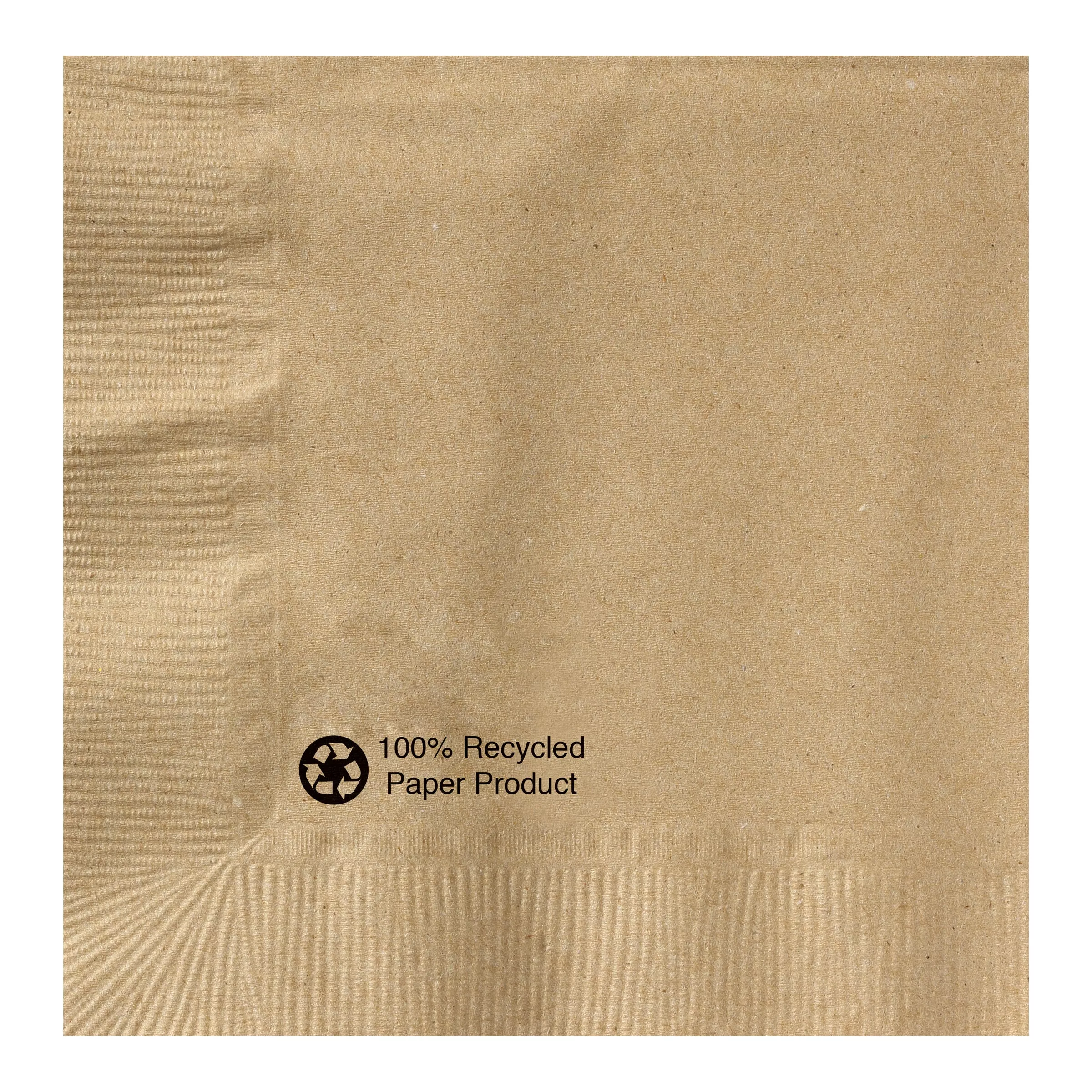 Hoffmaster Napkin Beverage Kraft 10 X 10 1 Ply Recycled - 4 Per Case