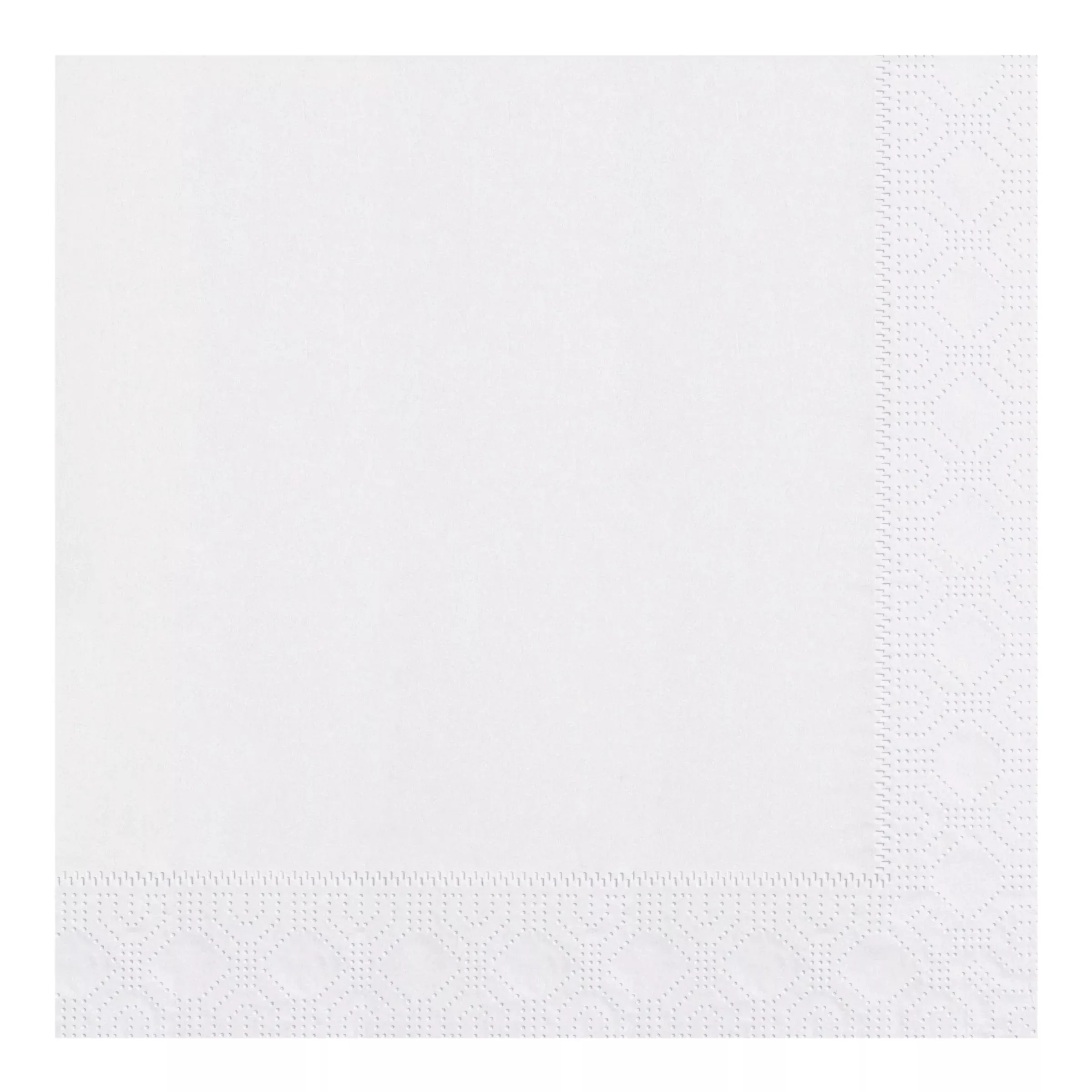 Hoffmaster Napkin Dinner White 17 X 17 3 Ply 1/4 Fold Paper - 20 Per Case