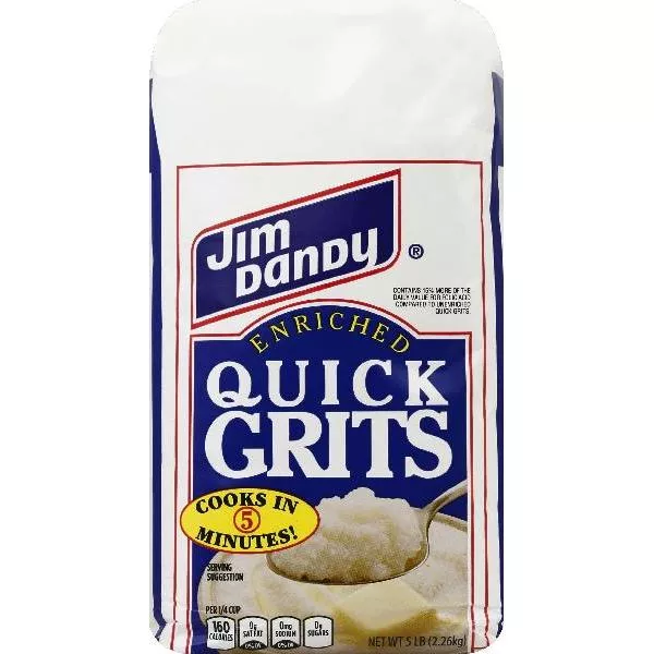 Hometown Jim Dandy Quick Grits 5 Pound Each - 8 Per Case