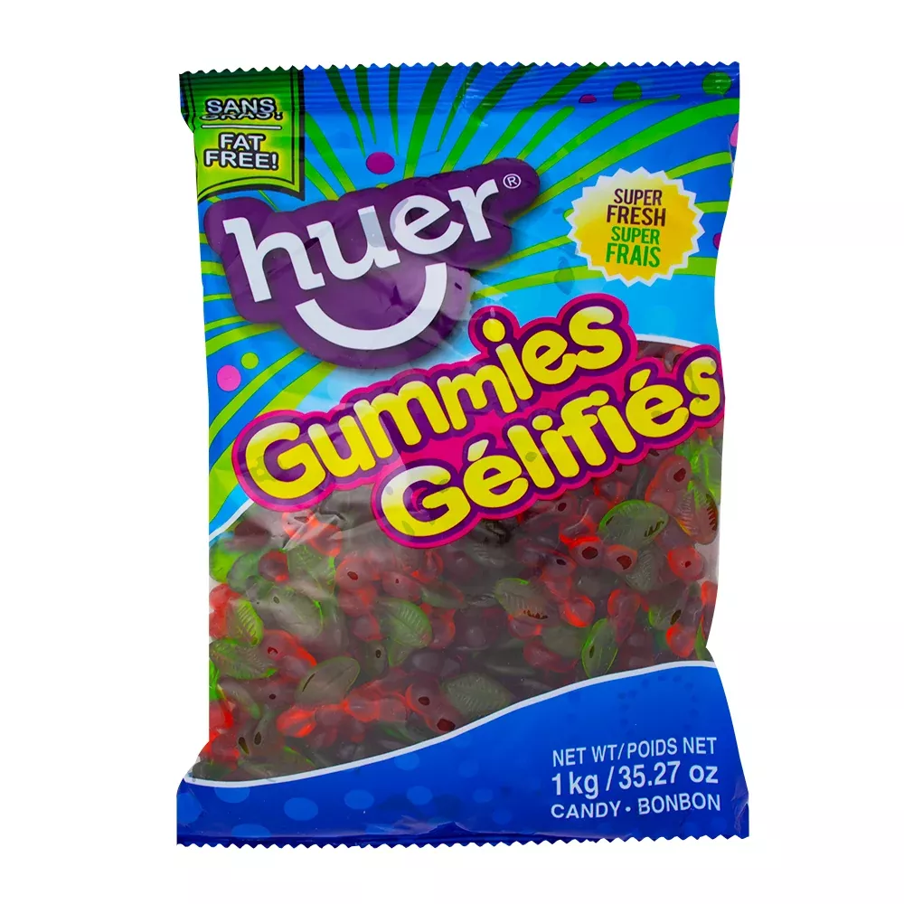 Huer Cherry Loops Candy - 1kg