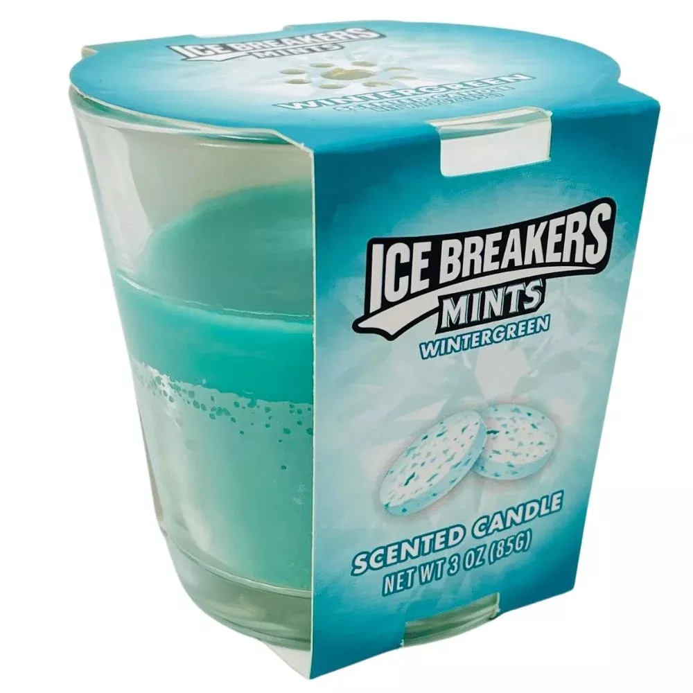 Ice Breakers Wintergreen Scented Candle