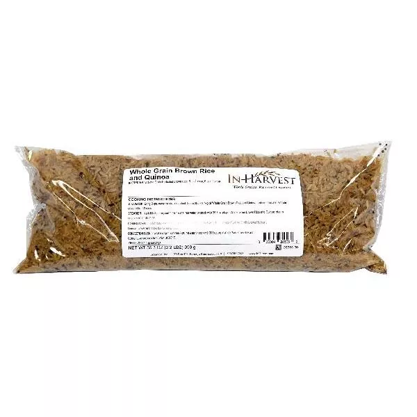 Inharvest Whole Grain Brown Rice & Quinoa 2.2 Pound Each - 6 Per Case