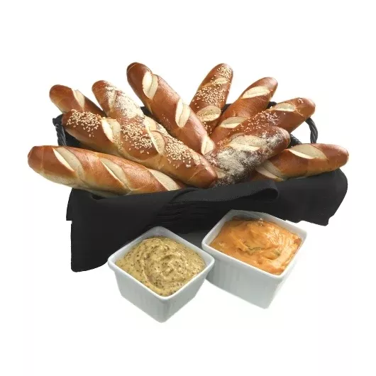 J & J Snack Frozen Bavarian Bakery Mini Pretzel Sticks 1.2 Ounce Size - 100 Per Case
