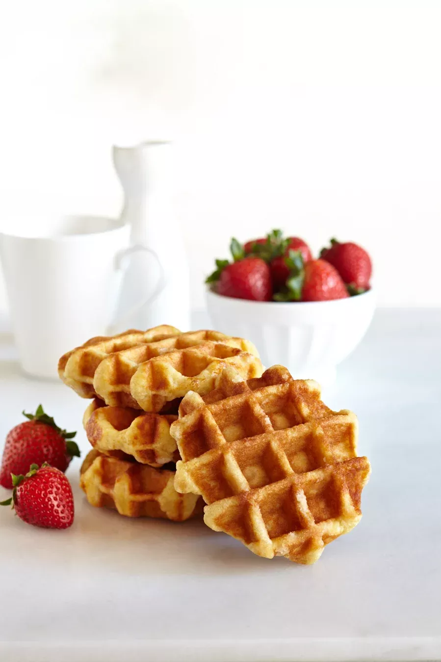 Julian's Recipe Sweet Belgian Waffle Original 96 Each - 1 Per Case