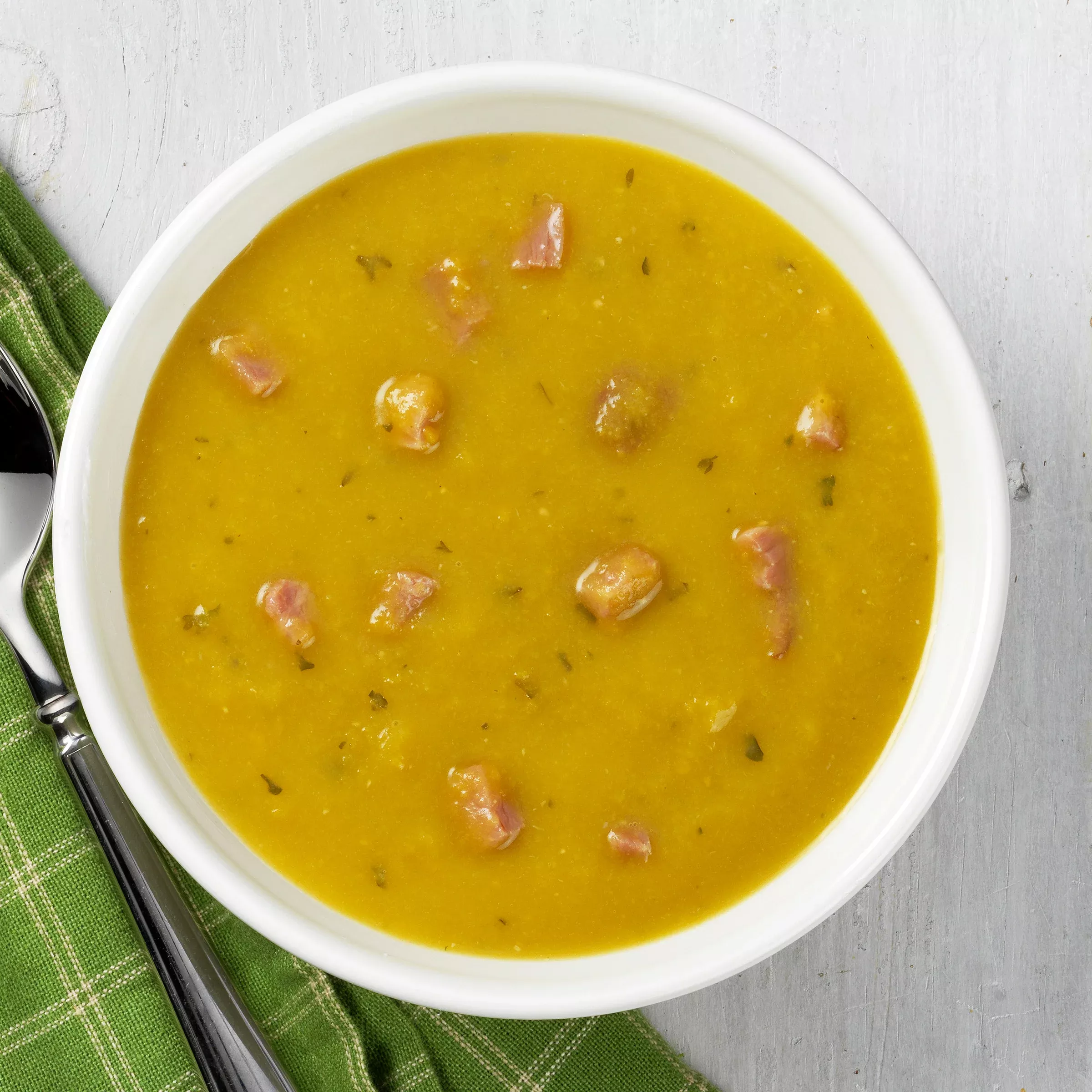 Kettle Cuisine-frozen Split Pea with Uncured Ham Soup 4 Pound Each - 4 Per Case