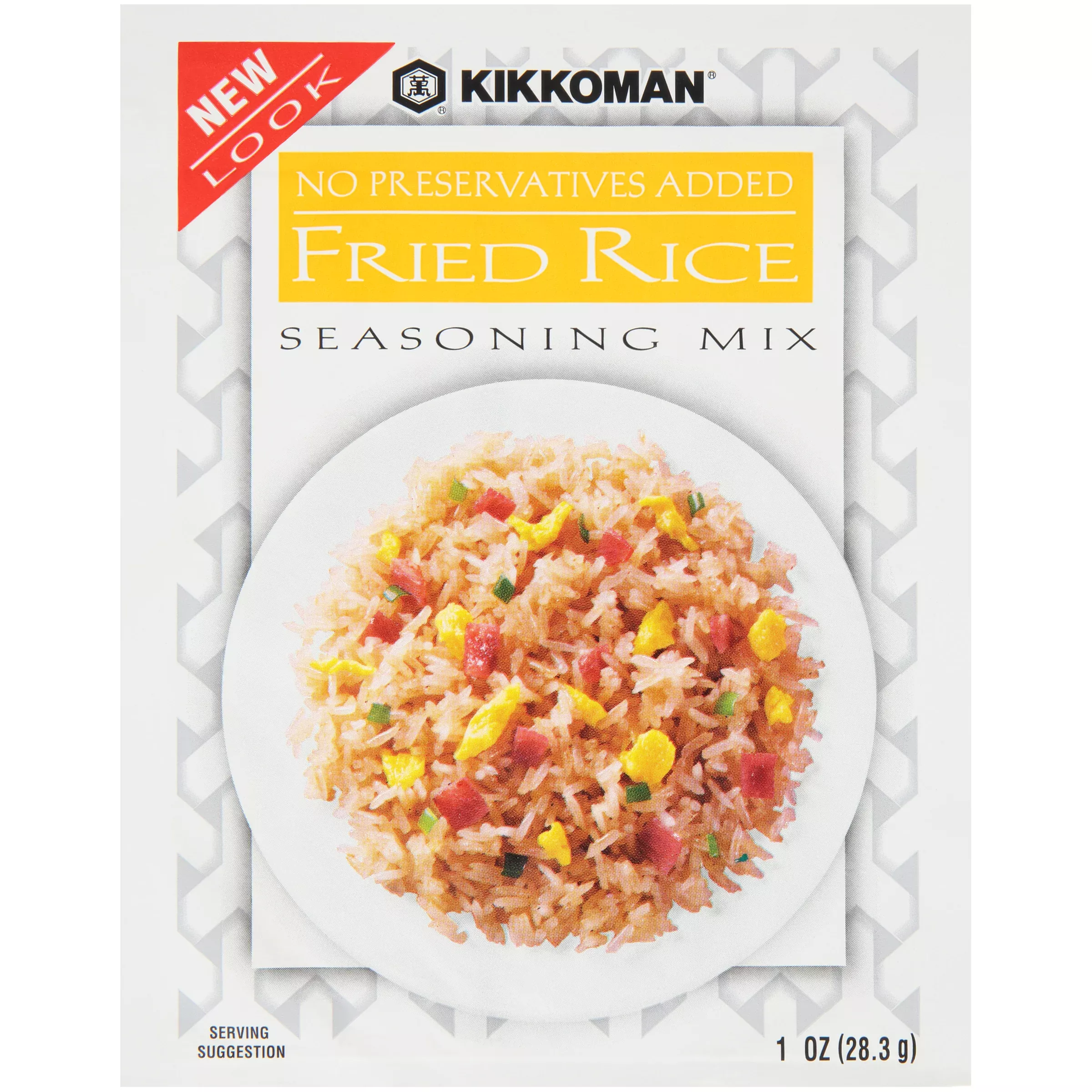 Kikkoman Fried Rice Mix 1 Ounce Size - 12 Per Case