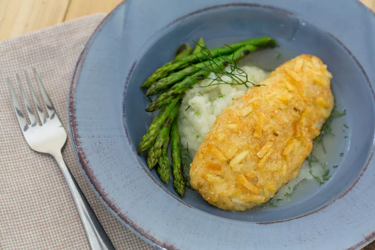 King And Prince Seafood Kp Fmf Gluten Free Potato Crusted Tilapia 2.5 Pound Each - 4 Per Case