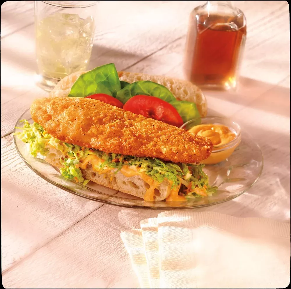 King And Prince Seafood Mrs. Friday's Beer Battered Tilapia 2.5 Pound Each - 4 Per Case