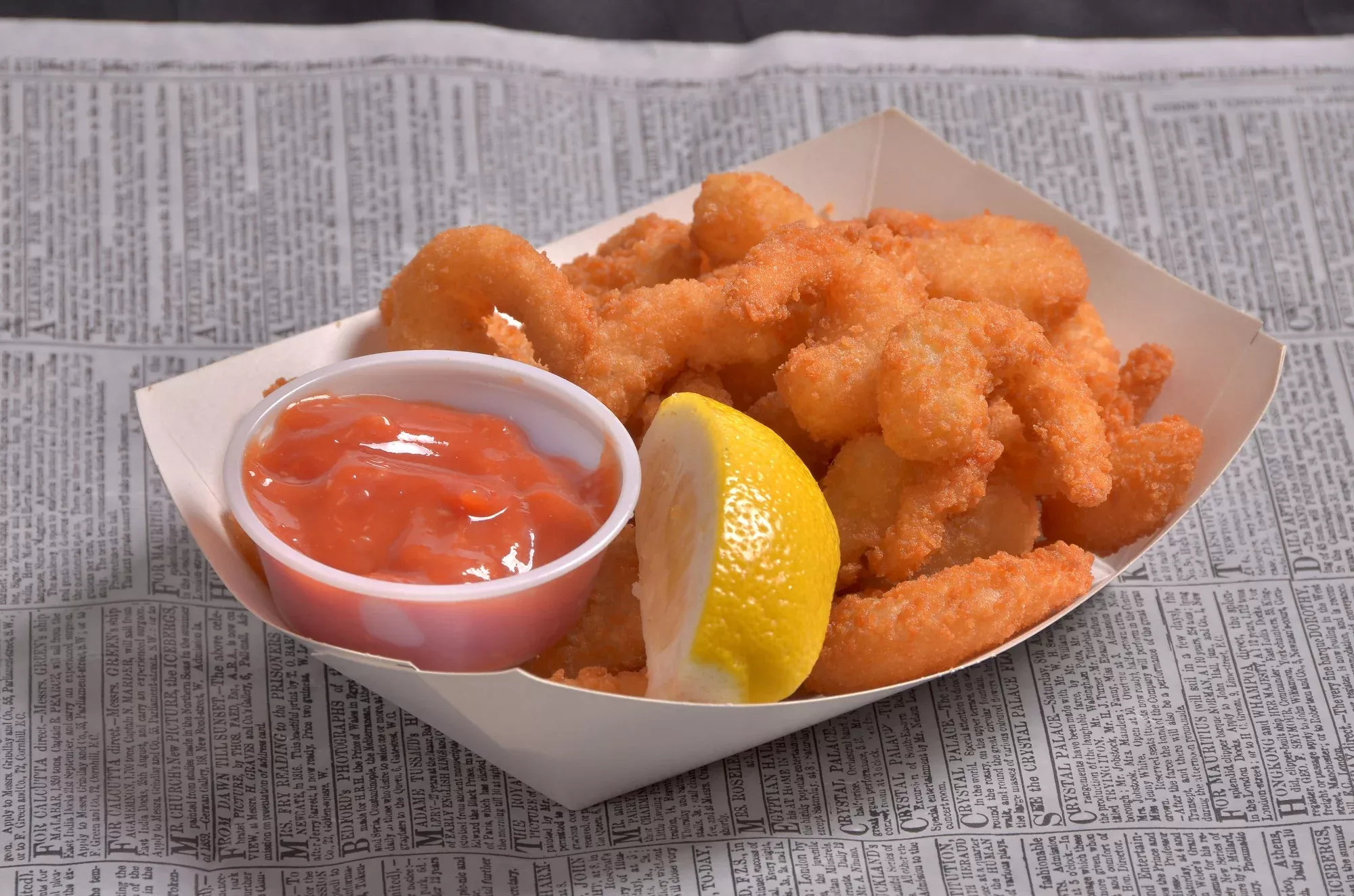 King And Prince Seafood Mrs. Friday's Flying Jib Breaded Shrimp Pouch 8 Ounce Size - 12 Per Case