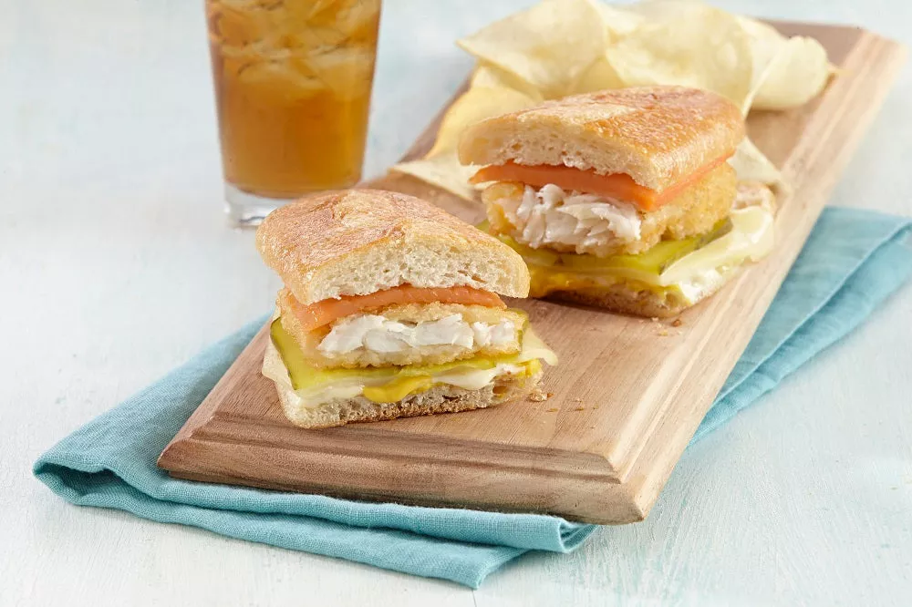King And Prince Seafood Mrs. Friday's Tavern Battered Pollockfillets 2.5 Pound Each - 4 Per Case