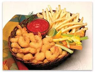 King And Prince Seafood Ow Imitation Breaded Shrimp 3 Pound Each - 8 Per Case