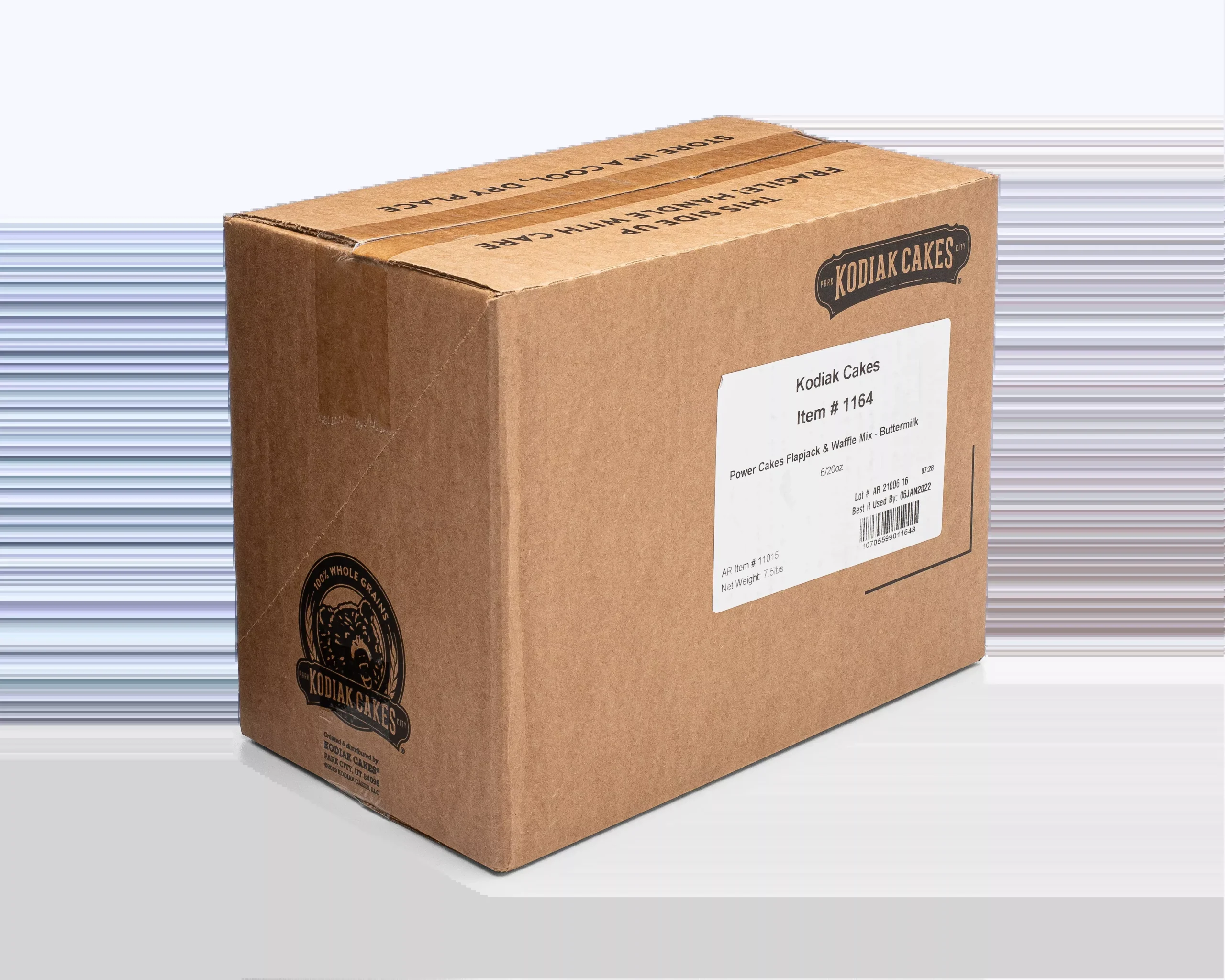 Kodiak Cakes Buttermilk Power Cakes 20 Ounce Size - 6 Per Case