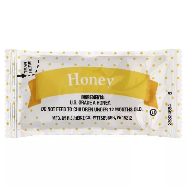 Kraft Heinz Portion Pac Portion Pac Single Serve Honey 9 Gram Packets 200 Per Case