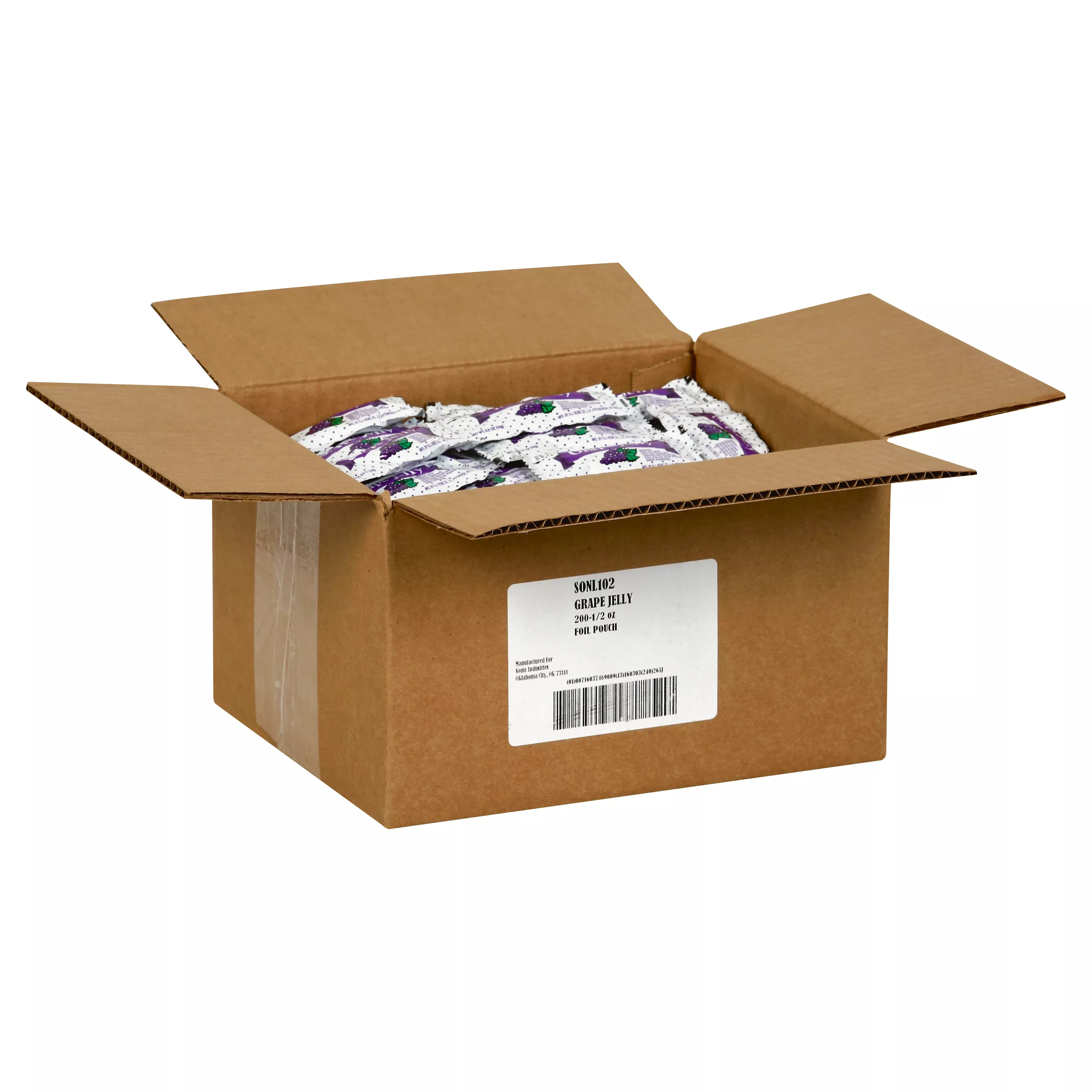 Kraft Heinz Portion Pac Ppi Single Serve Grape Jelly 0.5 Ounce Packets 200 Per Case