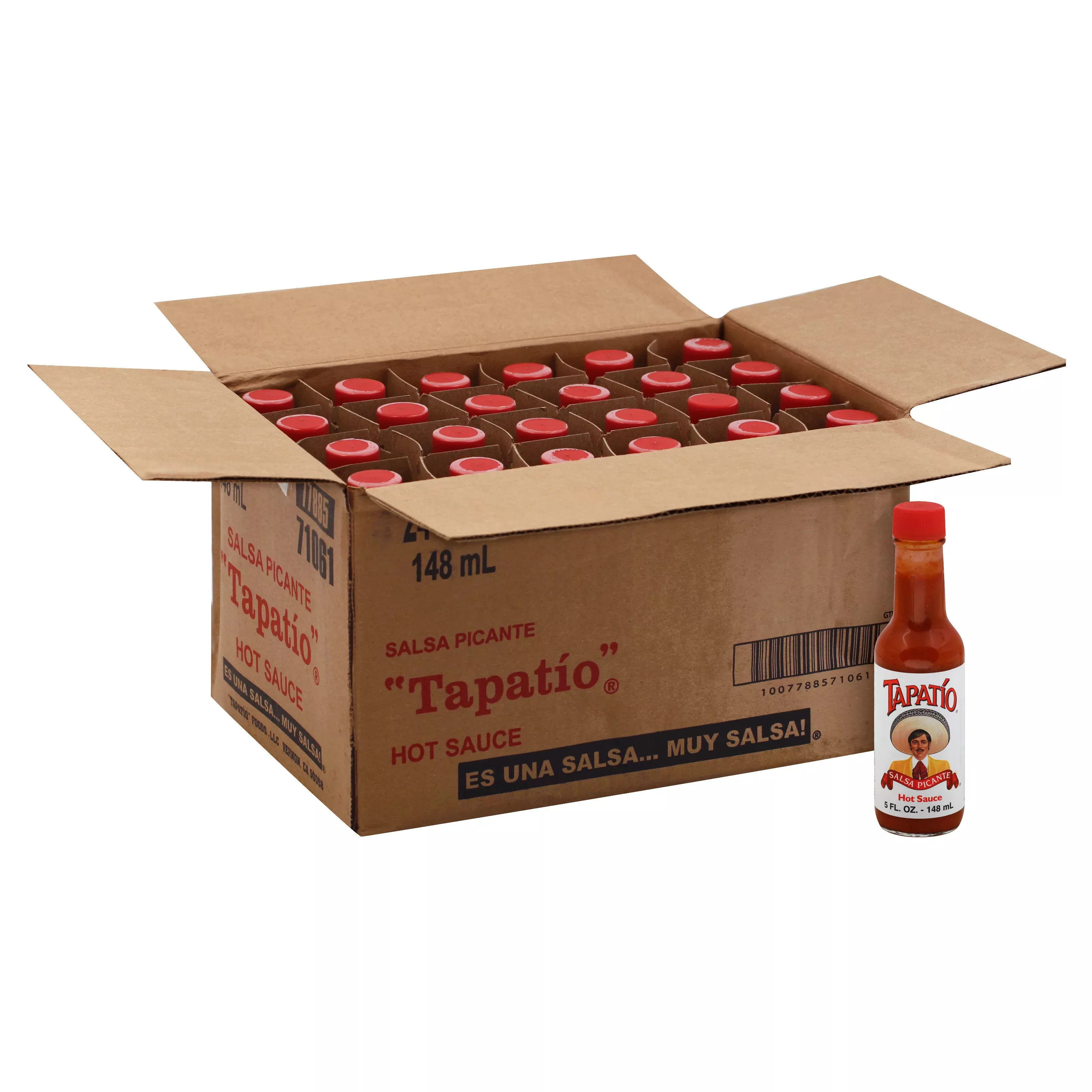 Kraft Heinz Tapatio Hot Sauce 5 Ounce Bottles 24
