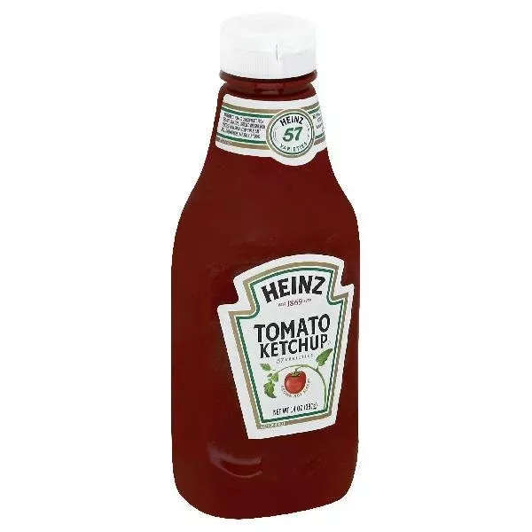 Kraft Heinz Tomato Ketchup 16 Casepack 14 Bottles