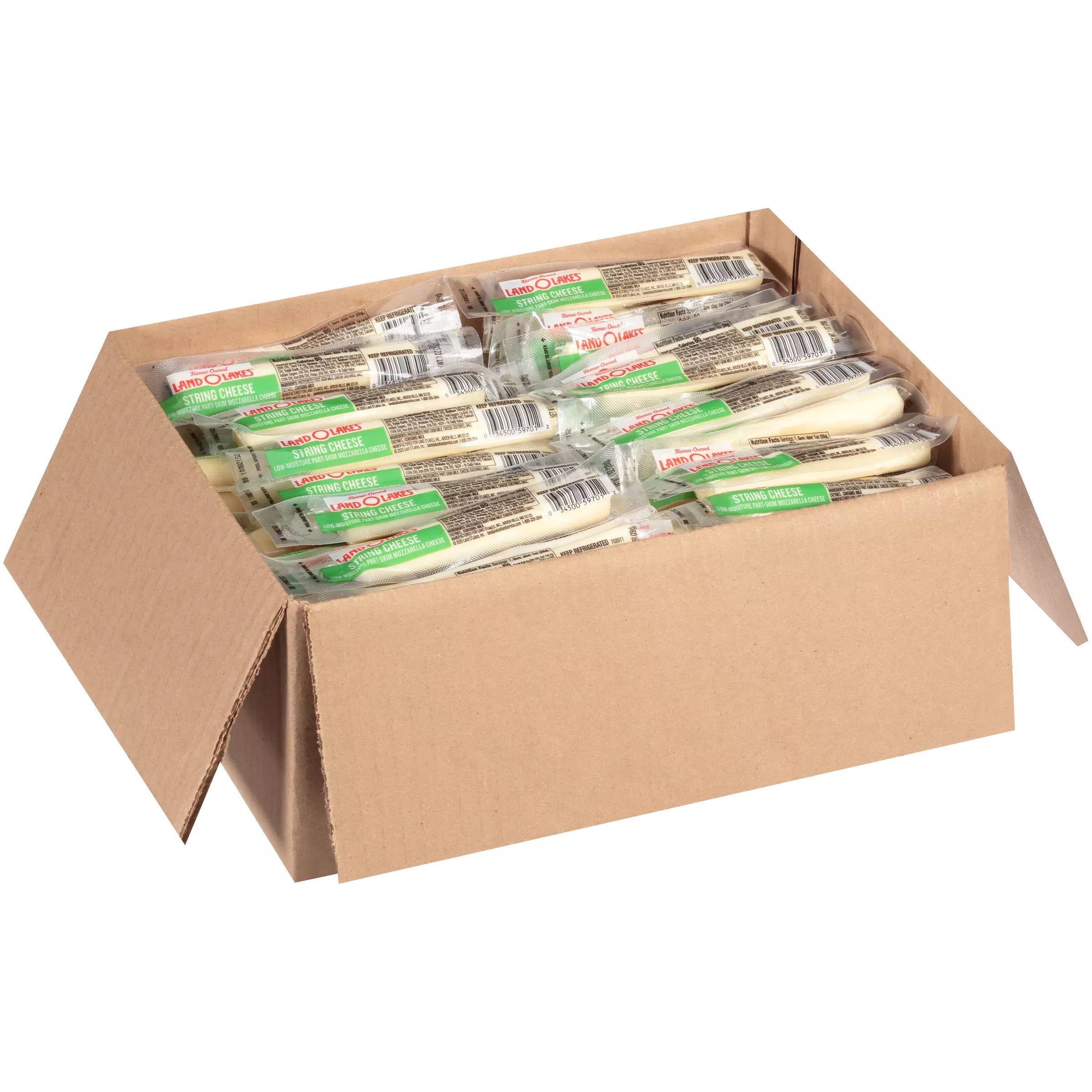 Land O Lakes Refrigerated Land-o-lakes Mozzarella String Cheese 0.062 Pound Each - 168 Per Case