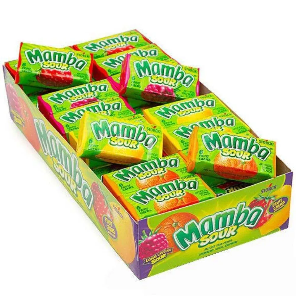 Mamba Sour Fruit Chews-48 CT