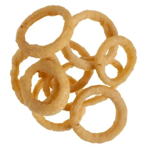 Mccain Beer Battered Thin Cut Onion Rings 2.5 Pound Each - 6 Per Case