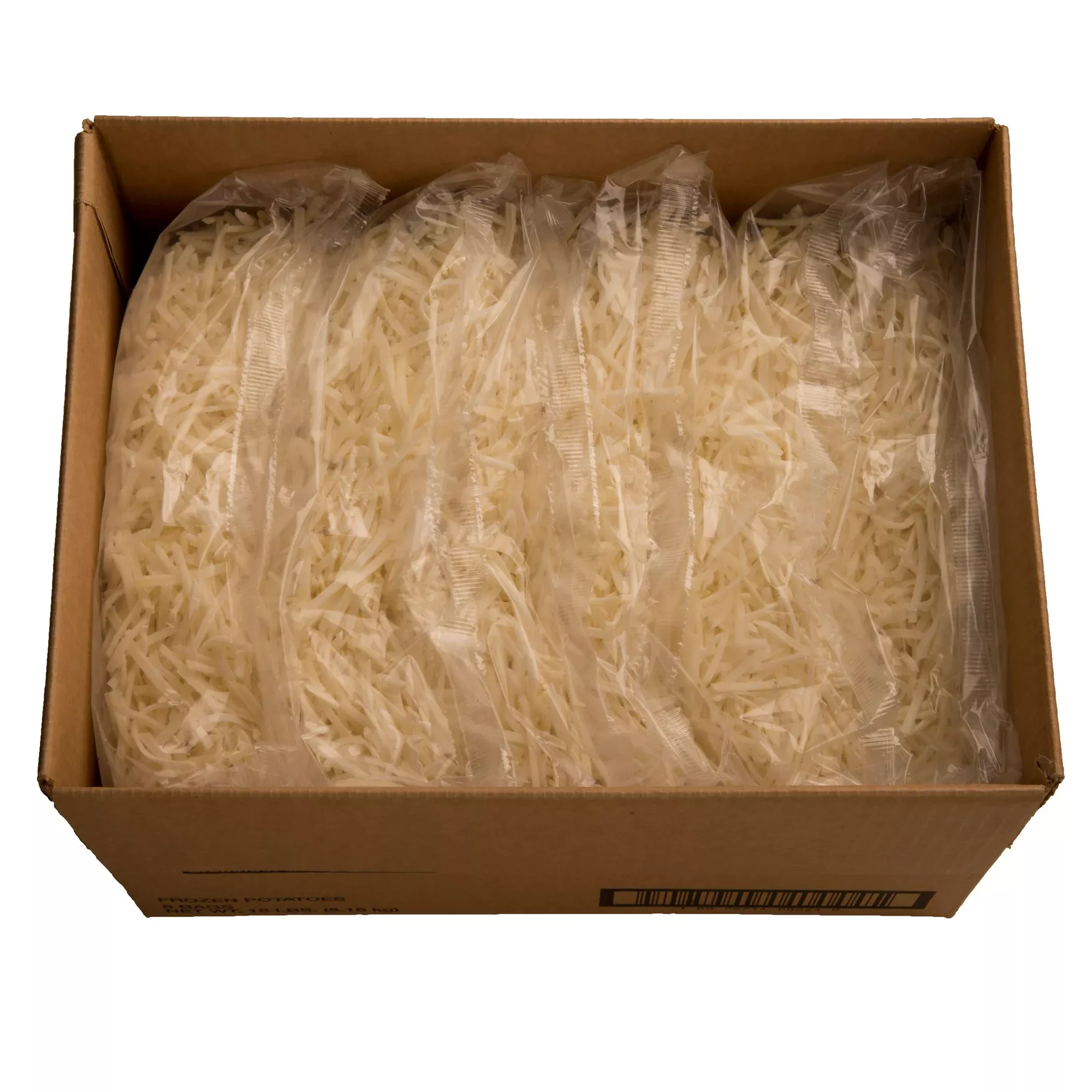 Mccain Oreida Individual Quick Frozen Loose Shred 3 Pound Each - 6 Per Case