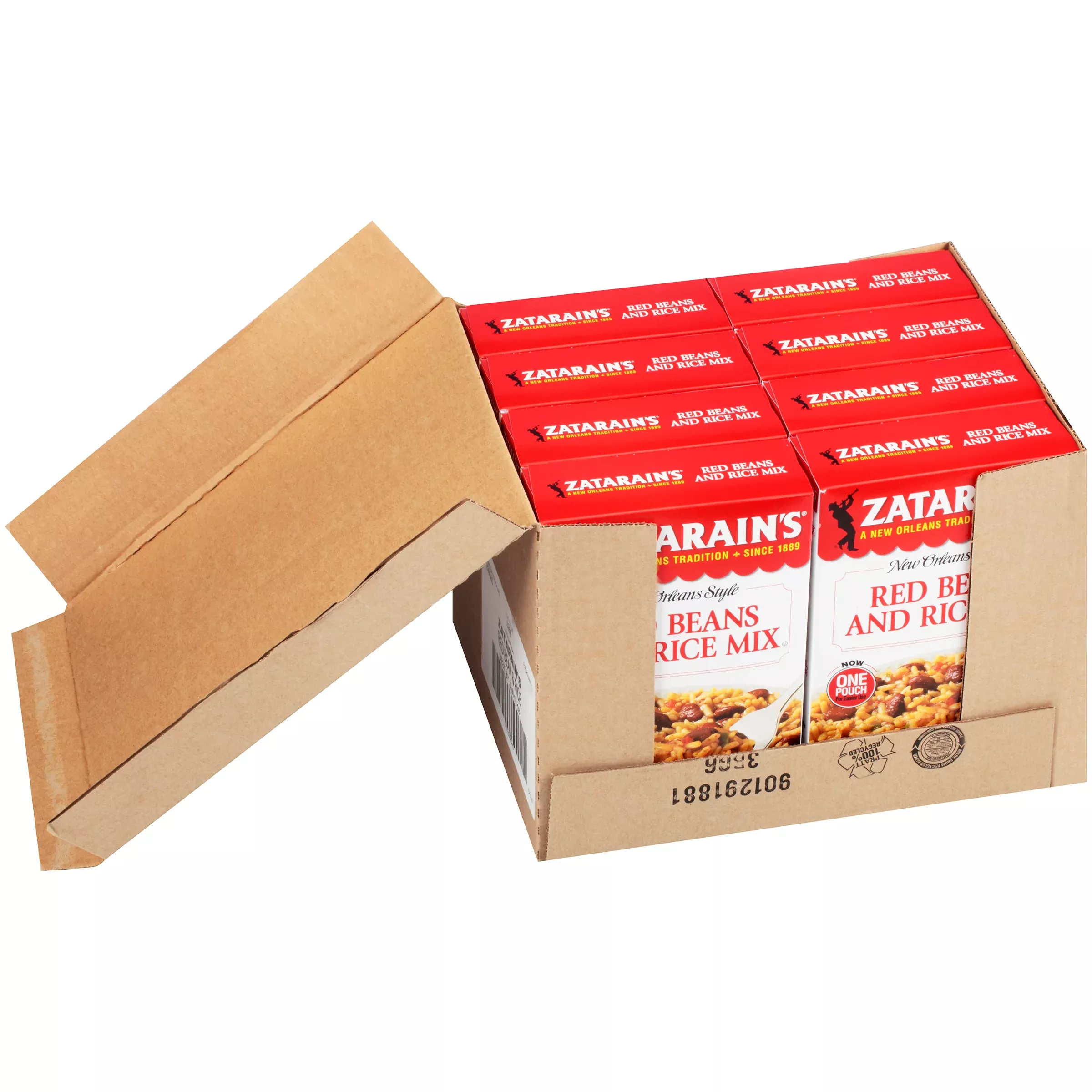 Mccormick Zatarain's Red Beans & Rice Mix 30 Ounce Size - 8 Per Case