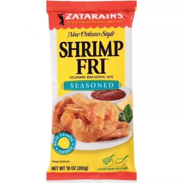 Mccormick Zatarain's Shrimp Fry Poly Bag 10 Ounce Size - 12 Per Case