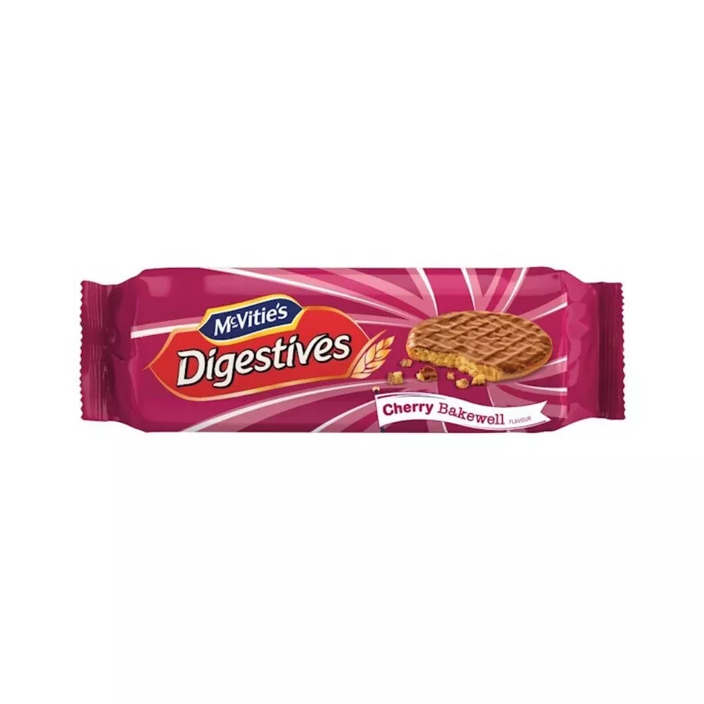 McVities Digestives Cherry Bakewell