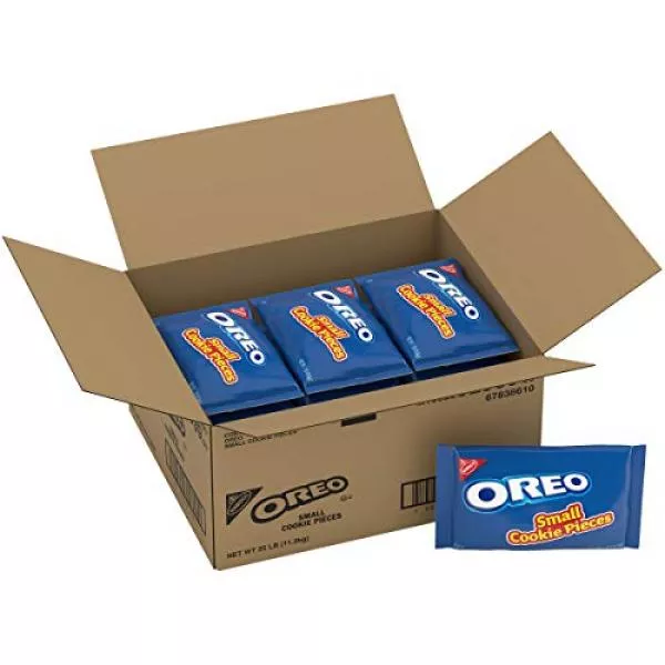 Mondelez Foodservice Lb Oreo Small Cookie Pieces 1 Pound Each - 12 Per Case