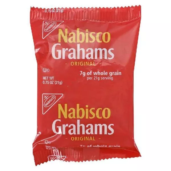 Mondelez Foodservice Nabisco Graham Crackers 7 Pound Each - 1 Per Case