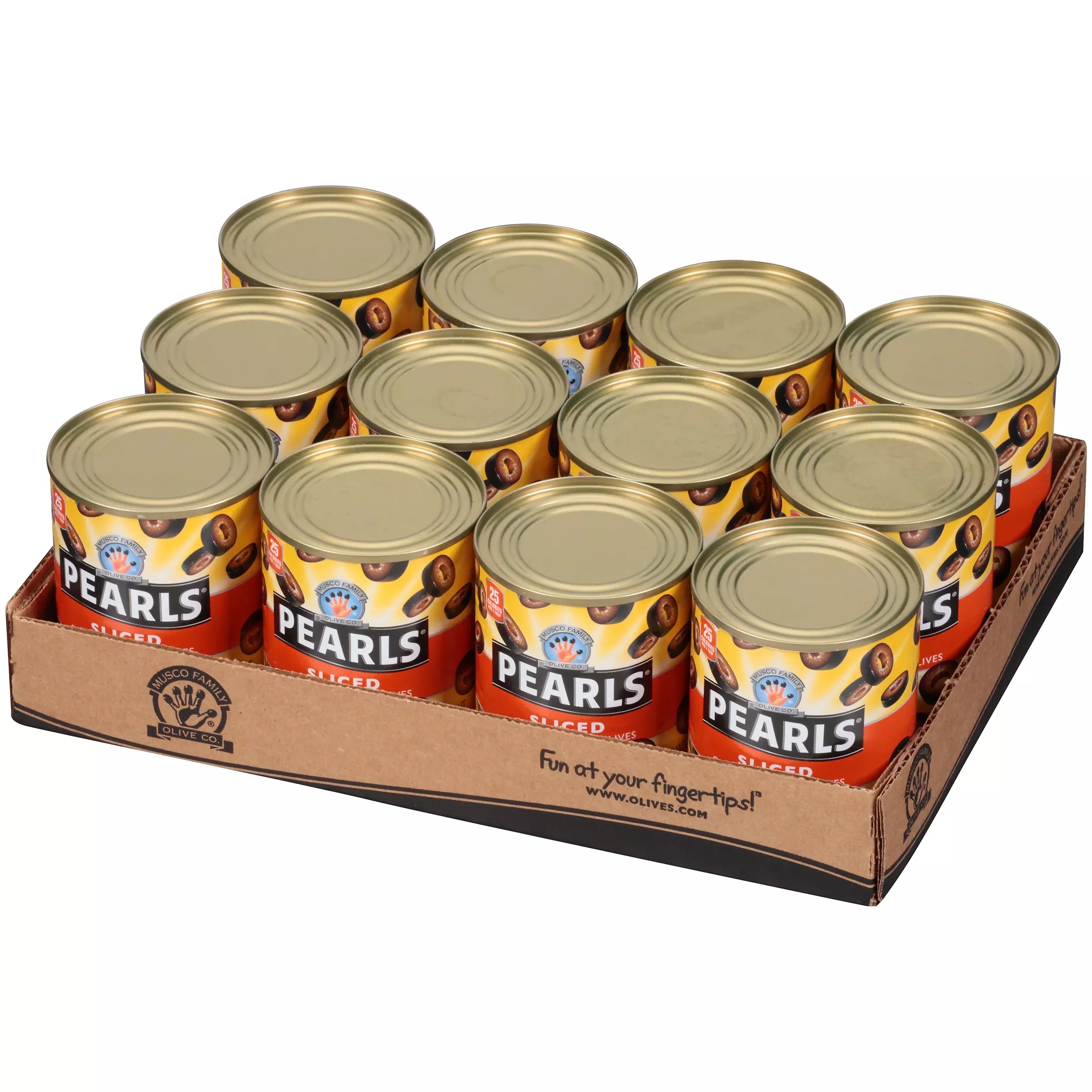 Musco Olives Sliced Black 3.8 Ounce Size - 12 Per Case