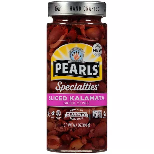 Musco Olives Sliced Kalamata 6.7 Ounce Size - 6 Per Case