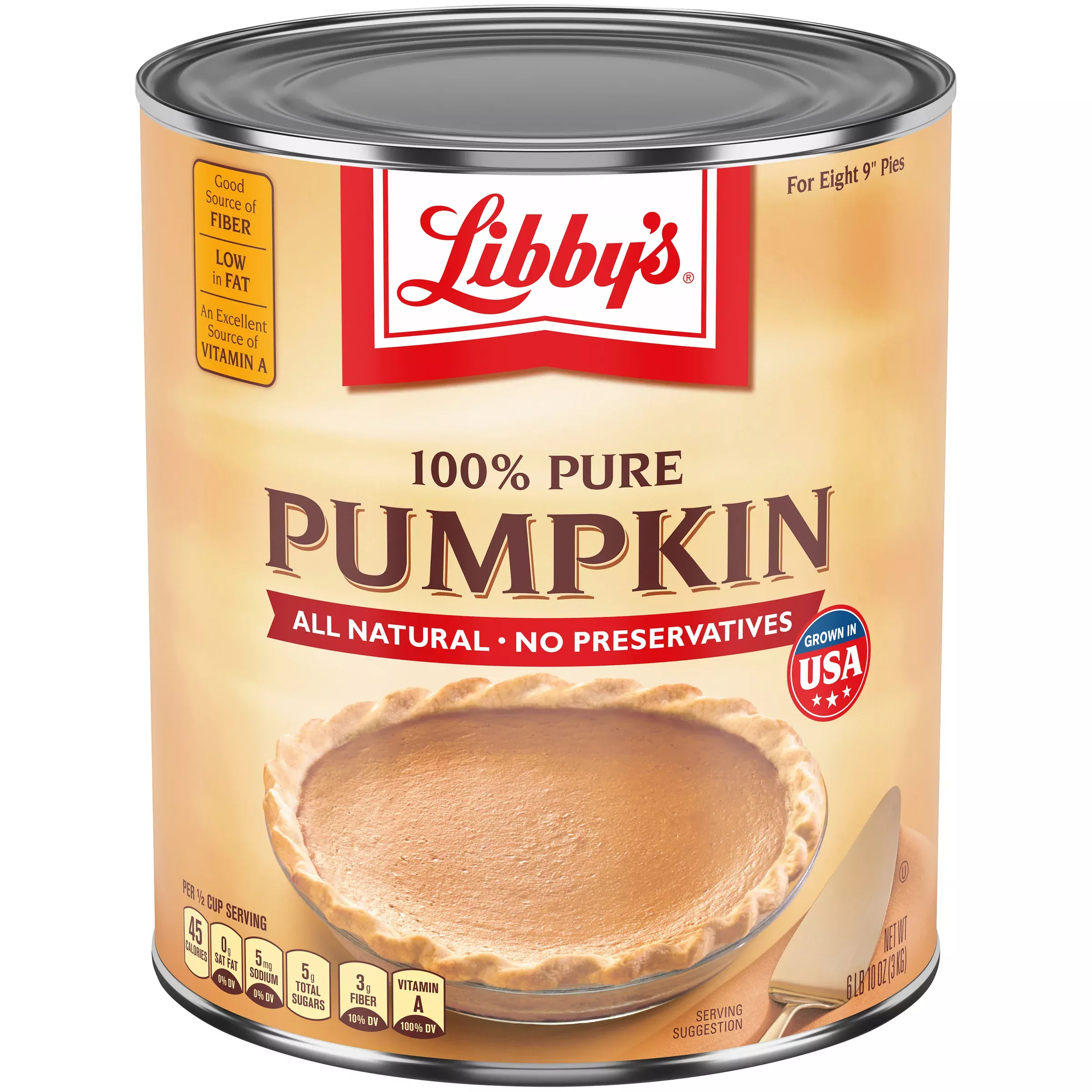 Nestle Professional Libby's Pure Pumpkin Kilogram 6.62 Pound Each - 6 Per Case