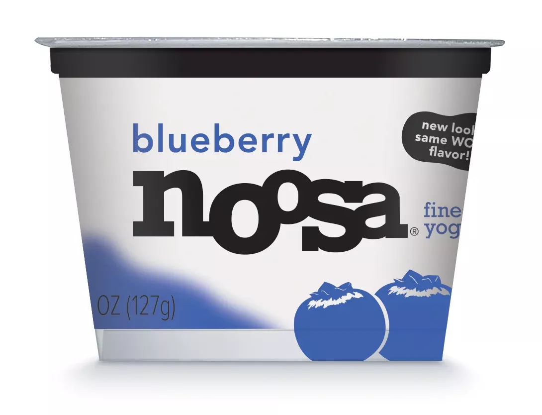 Noosa Yoghurt Blueberry 4.5 Ounce Size - 6 Per Case