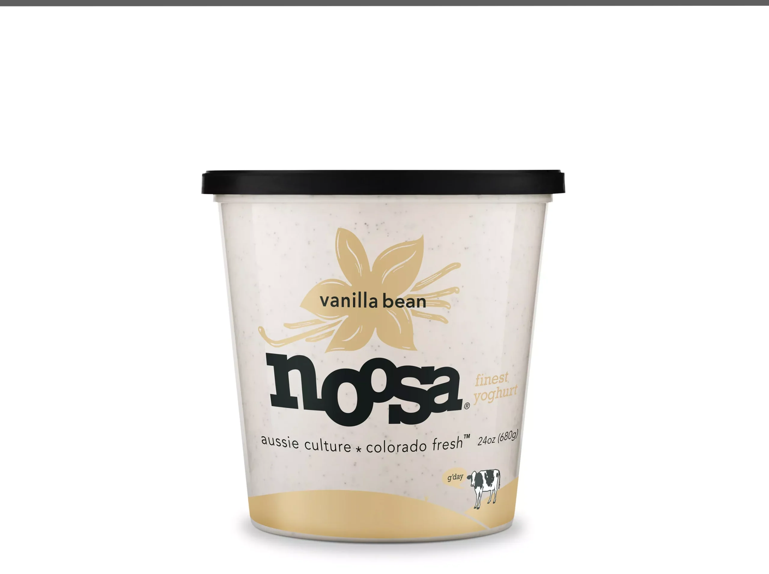 Noosa Yoghurt Vanilla Bean 24 Ounce Size - 4 Per Case