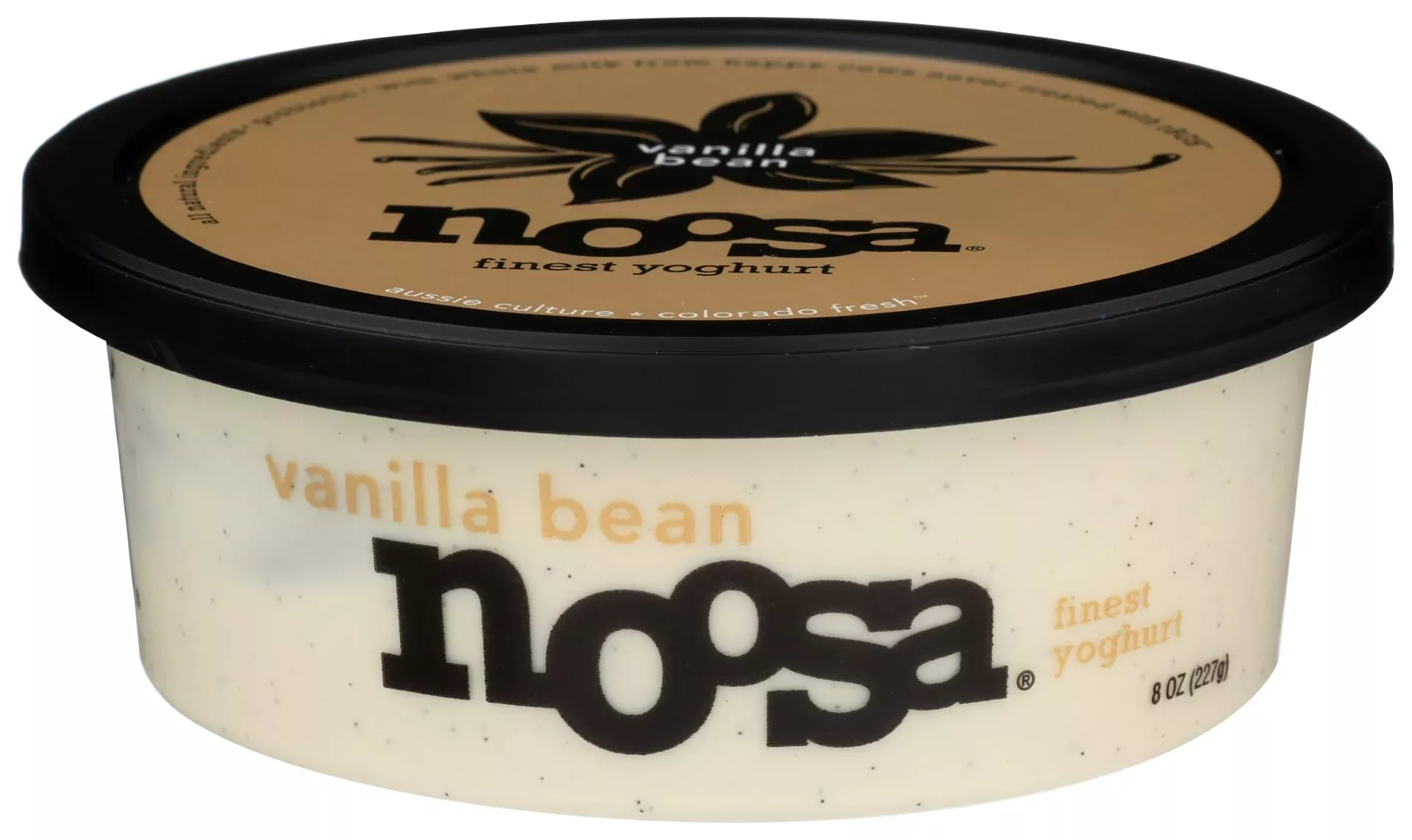 Noosa Yoghurt Vanilla Bean 8 Ounce Size - 12 Per Case