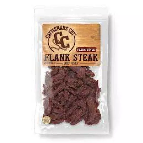 Oberto Cattlemans Texas Style Flank Steak 9 Ounce Size - 6 Per Case